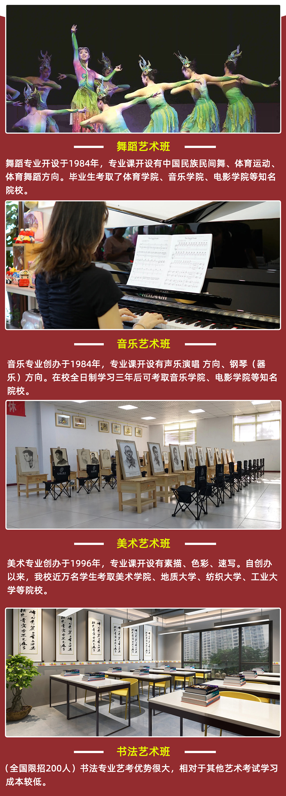 武汉华中艺术学校招生网